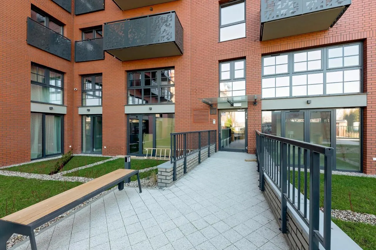 Dwie Motlawy Riverside & Parking By Downtown Apartments Gdansk